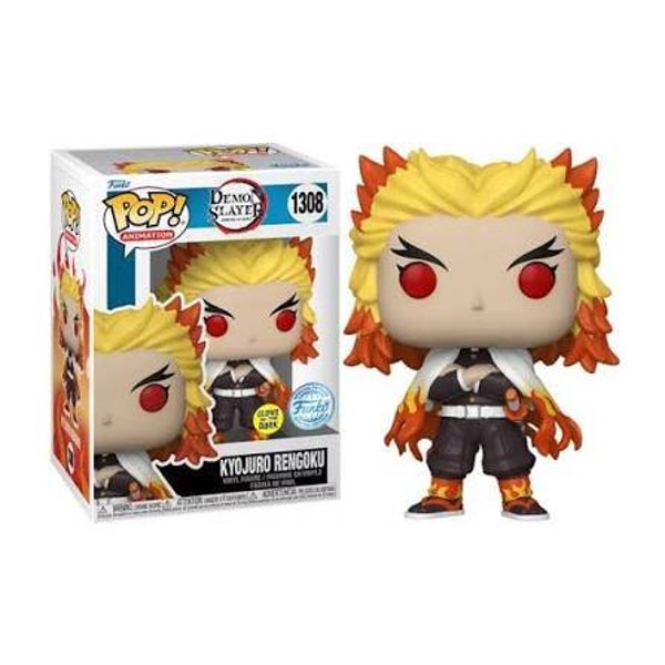 DEMON SLAYER - pop 1308 - Rengoku (Ed special & glow)