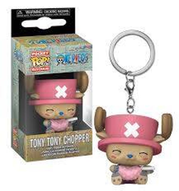 ONE PIECE - Keychain - Chopper avec barbe à papa