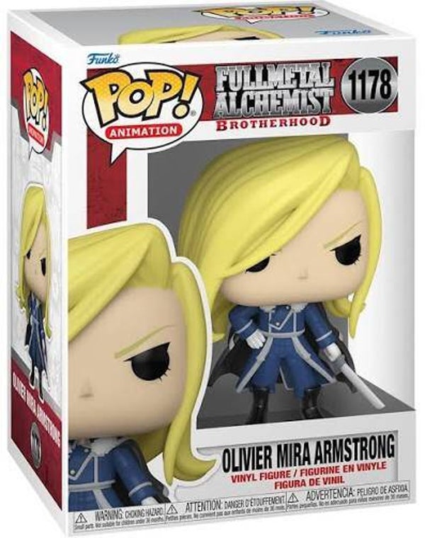 FULLMETAL ALCHEMIST - pop 1178 - Olivier Mira Armstrong