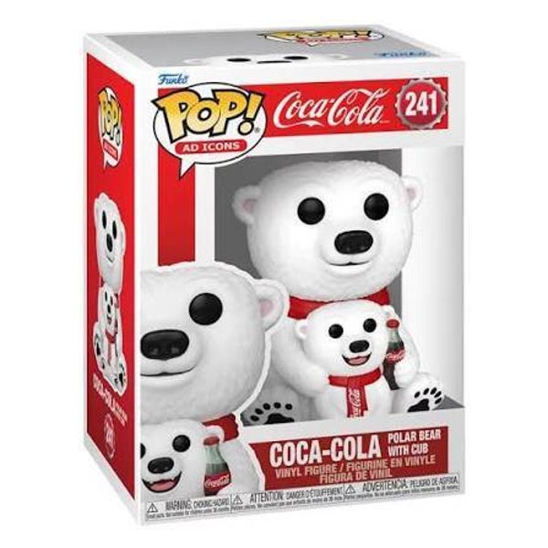 COCA COLA - pop 0241 - ours Coca Cola & son ourson