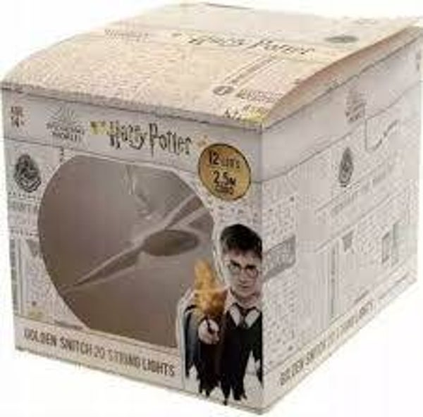 HARRY POTTER - Guirlande lumineuse 2D - Vif d'or 250cm (destock)