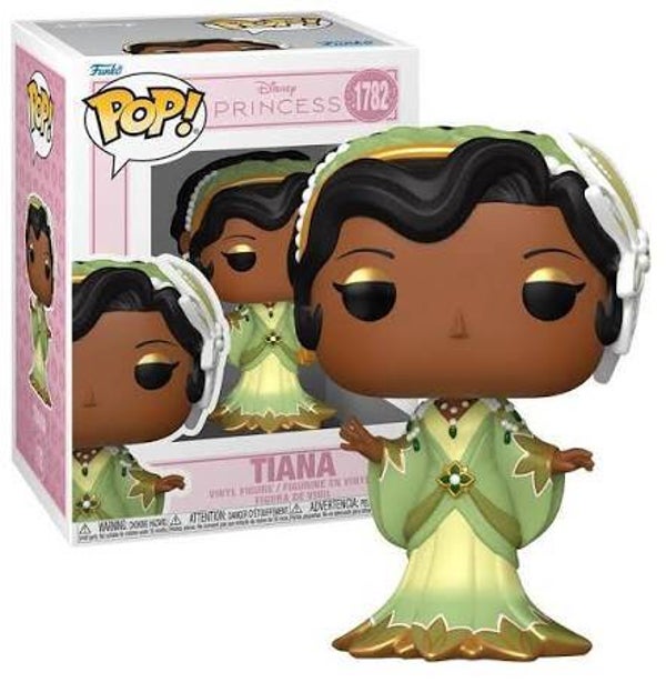 PRINCESSE & GRENOUILLE - pop 1782 - Tiana en robe de bal