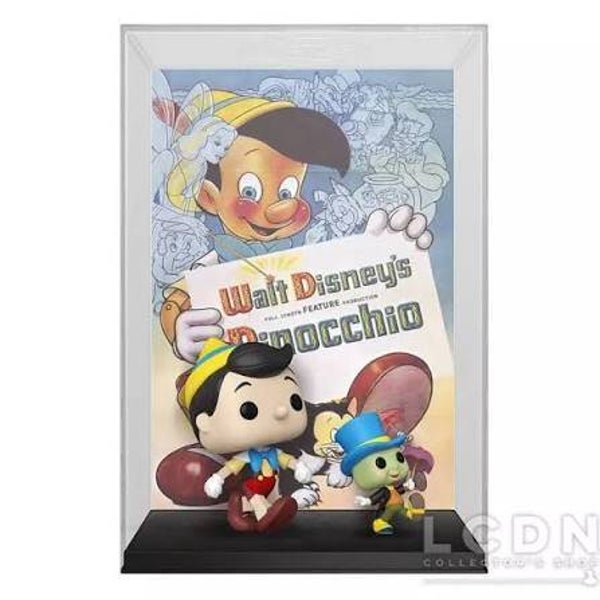 PINOCCHIO - pop 0008 - Pinocchio & Jiminy POSTER XXL