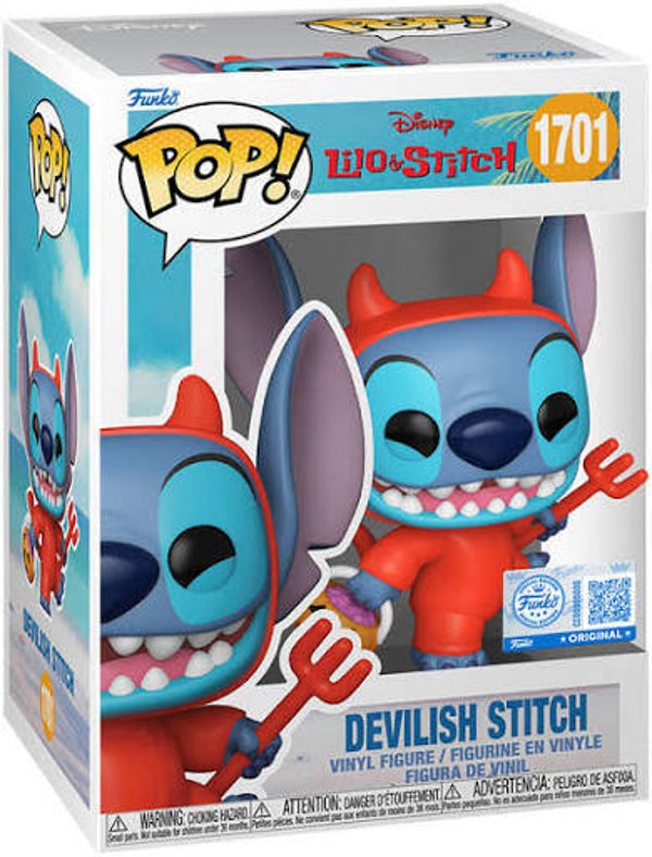 LILO & STITCH - pop 1701 - stitch diablotin halloween (Ed speciale)