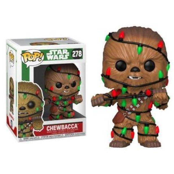 STAR WARS - pop 0278 - chewbacca (version noel)