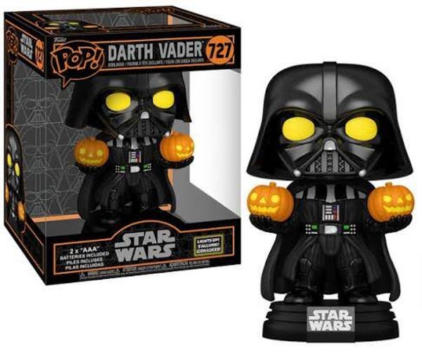 STAR WARS - pop 0727 - vador lumiere halloween