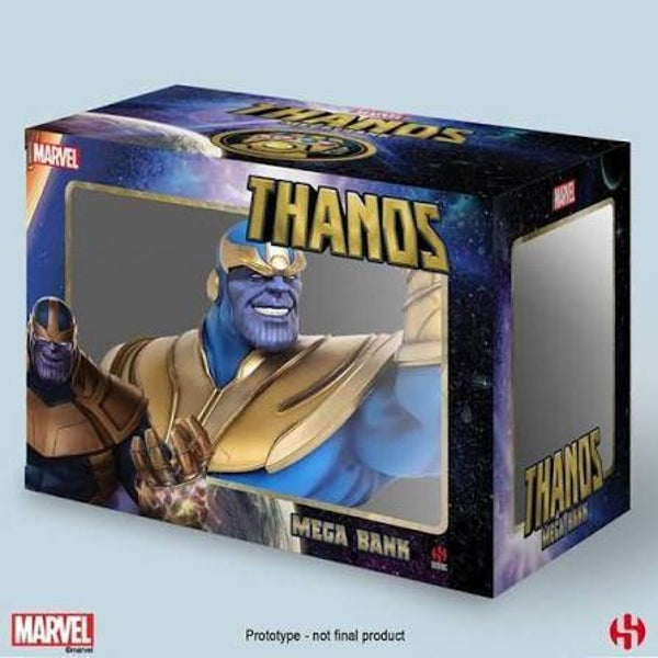 THANOS - Tirelire - Buste géant de Thanos