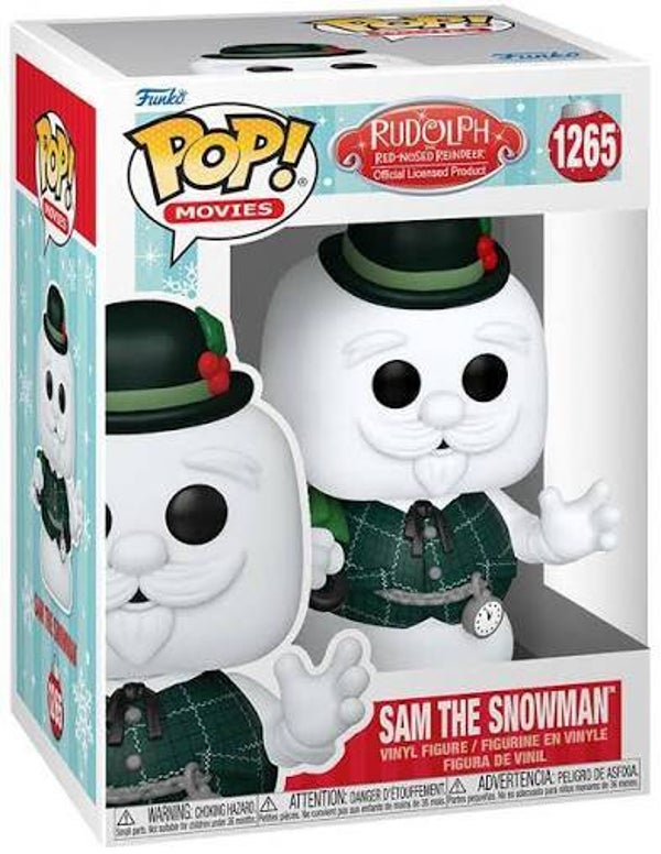RUDOLPH (le renne au nez rouge) - Pop 1265 - Sam Snowman NOEL destock
