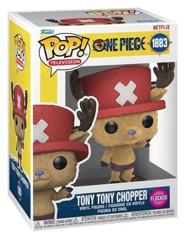 ONE PIECE - pop 1883 - (Flocked) Chopper