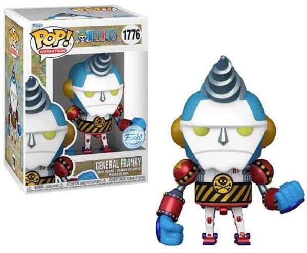 ONE PIECE - pop 1776 - General Franky avec Chase (GW)