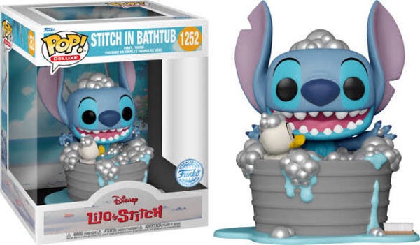 LILO & STITCH - pop 1252 - stitch dans baignoire (Ed speciale)