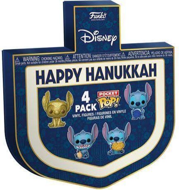 LILO & STITCH - Pocket Pop Pack de 4 - Happy Hanukkah