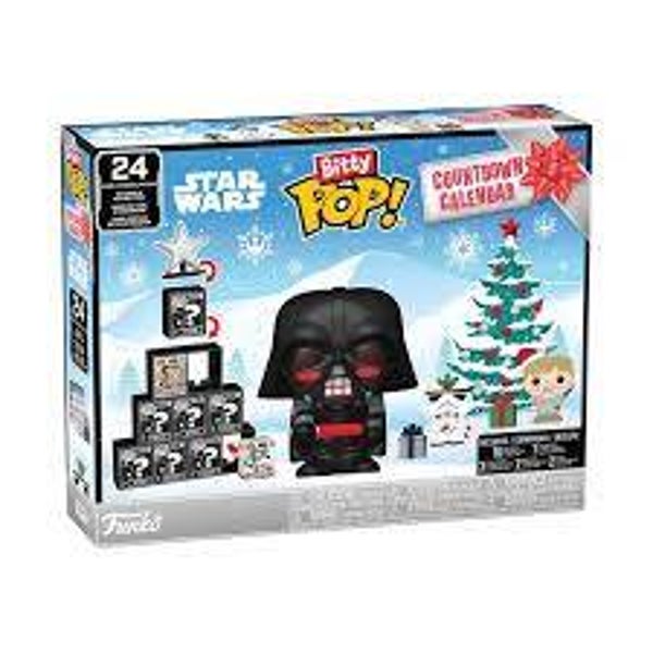 STAR WARS - Calendrier de l'Avent 24 jours - Bitty Pop Star Wars