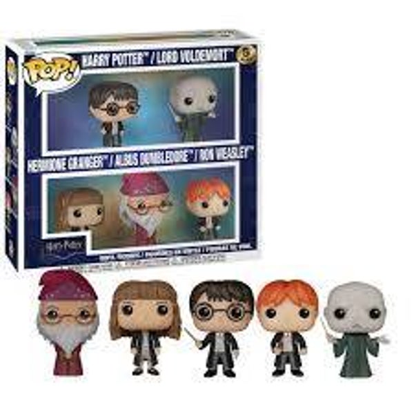 HARRY POTTER - Pack de 5 pop