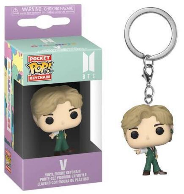 MUSIQUE BTS - Keychain - V (dynamite)