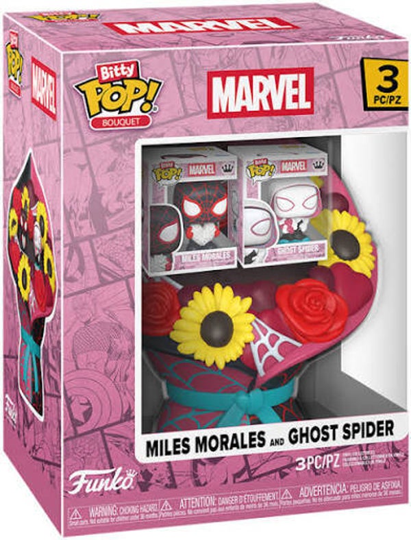 SPIDERMAN - Bitty Pop Bouquet - Miles Morales & Ghost Spider