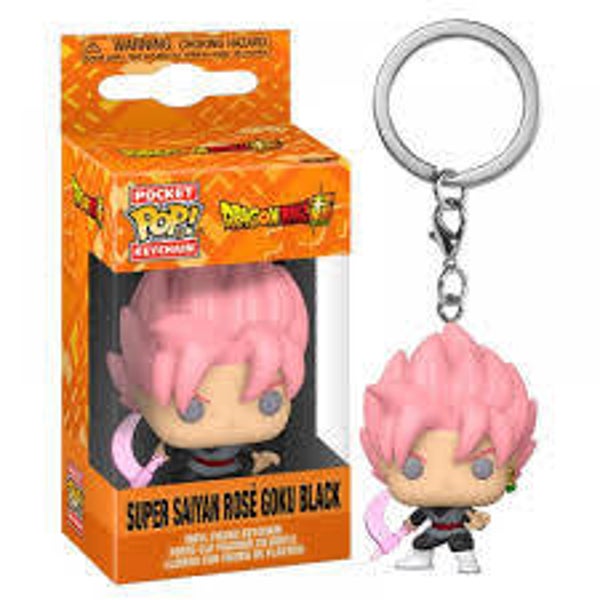 DRAGON BALL Z - Keychain - Super Saiyan Rose Goku Black (destock)