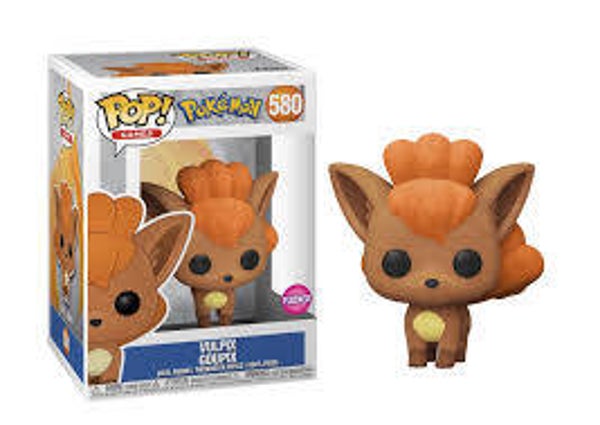 POKEMON - pop 0580 - Vulpix (Ed flocked)