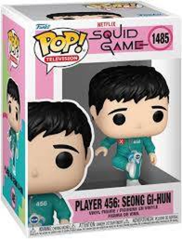 SQUID GAME - pop 1485 - joueur 456 Seong gi-hun