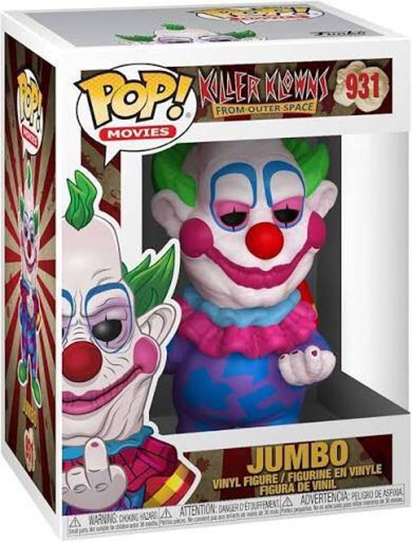 HORREUR - pop 0931 - (Les Clowns Tueurs) clown JUMBO