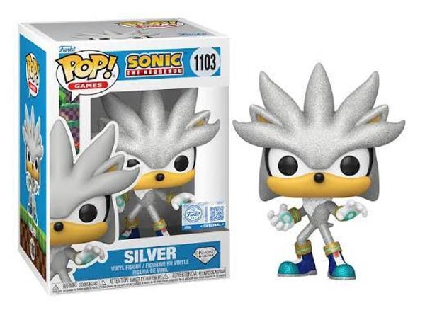 SONIC - pop 1103  - Silver The Hedgehog (Ed special + Diamond)