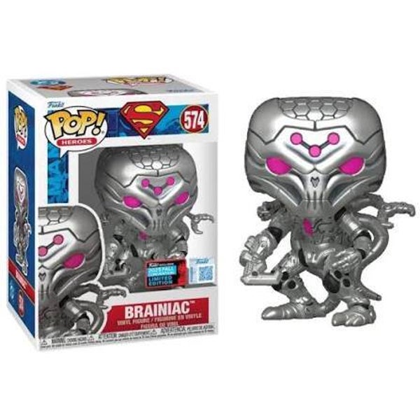SUPERMAN (DC) - pop 0574 - Brainiac (Ed spe convention)