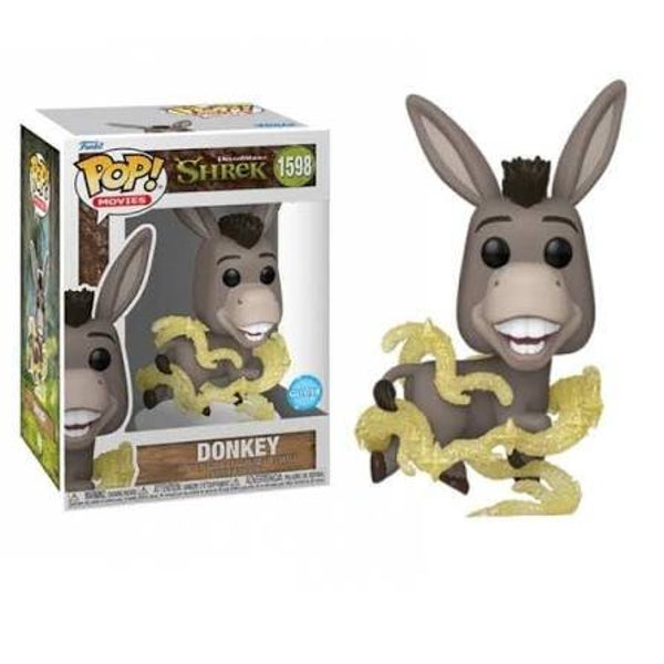 SHREK - pop 1598 - Donkey (Glitter)