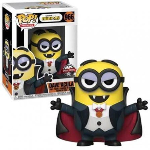 LES MINIONS - pop 0966 - Dave Acula (version Halloween)