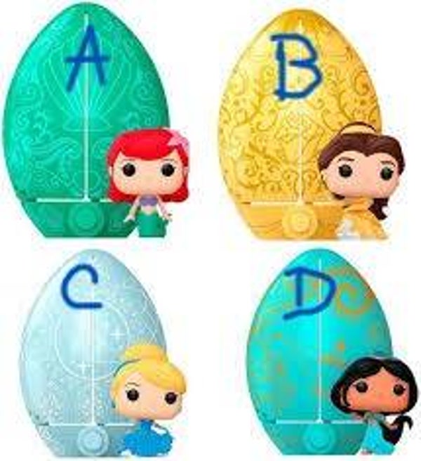 PRINCESSES DISNEY - Pocket pop - oeufs princesses (paques)