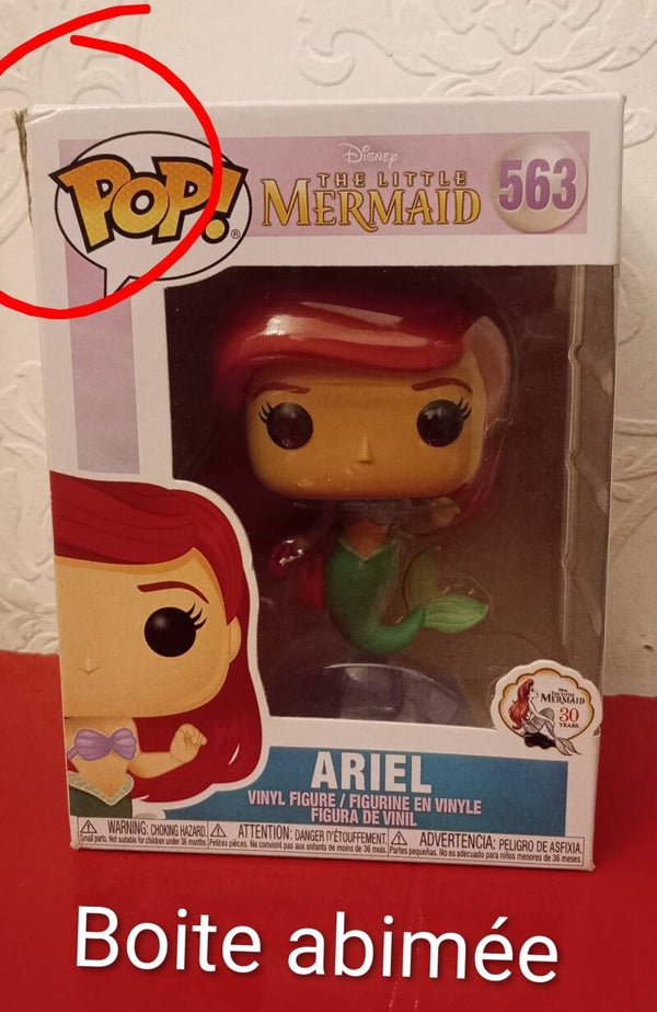 PETITE SIRENE - pop 0563 - Ariel  (Boite!)