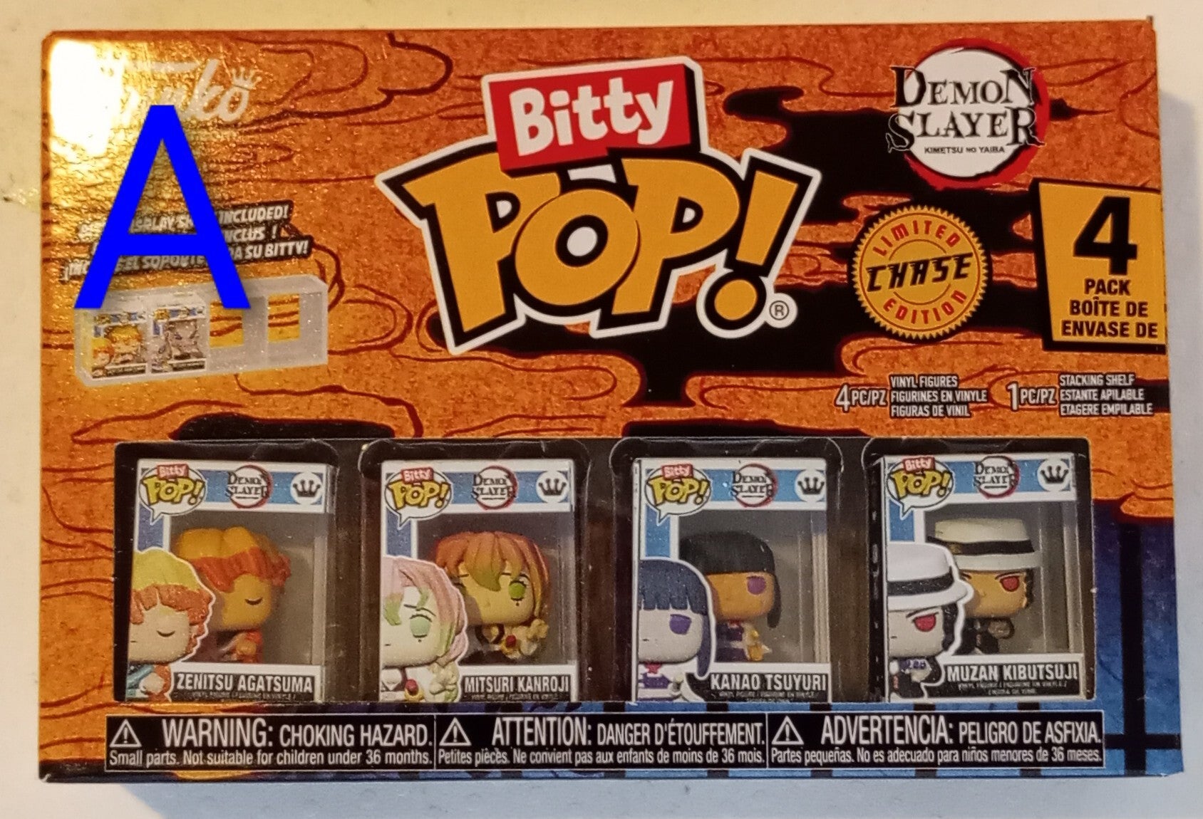 DEMON SLAYER - Pack de 4 Bitty Pop (limited chase edition)