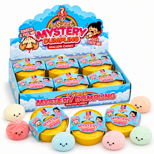 BONBON - Mystery Dumpling Squishy 50g (Alimentaire Pays Bas)