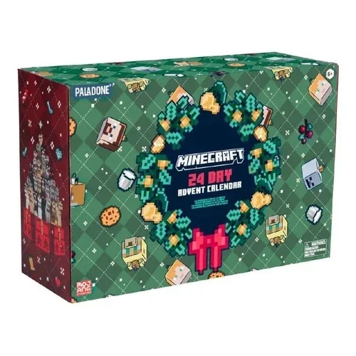 MINECRAFT - Calendrier de l'Avent 24 jours - Minecraft 24 Boxes/52 surprises (Édition Boîtes)