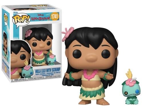 LILO & STITCH - pop 1741 - Hula Lilo avec Scrump