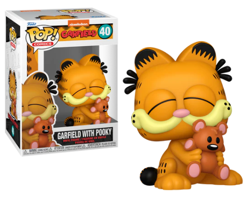 GARFIELD - pop 0040 - Garfield avec Pooky