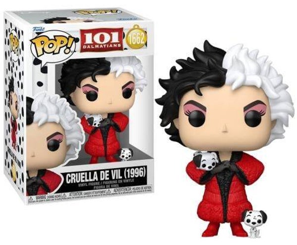 101 DALMATIENS - pop 1662 - Cruella de vil avec chiots (film 1996)