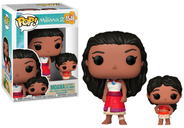 MOANA / VAIANA - pop 1546 - Moana & little sis simea