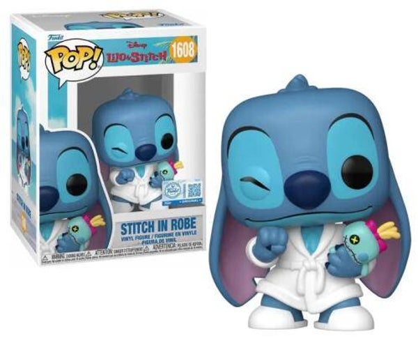 LILO & STITCH - pop 1608 - Stitch en Robe de chambre (Ed Special)