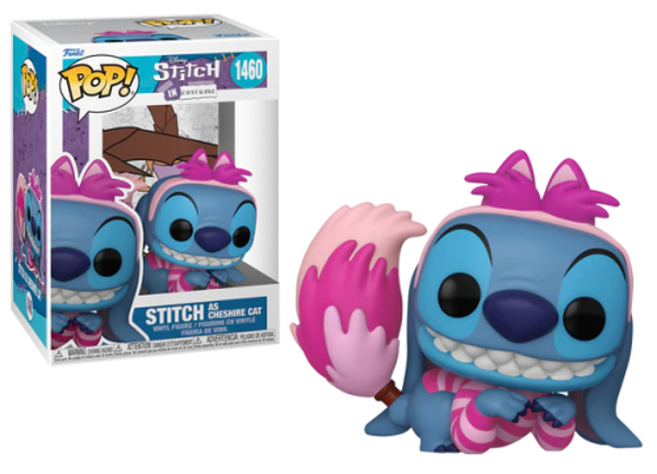 LILO & STITCH - pop 1460 - stitch costumé en cheshire cat