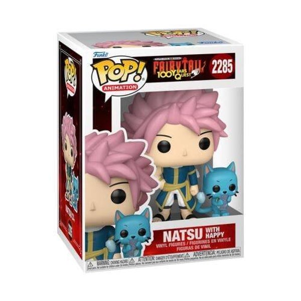 FAIRY TAIL 100 YQ - pop 2285 - Natsu avec happy