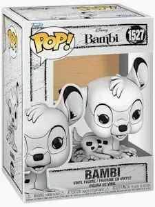 BAMBI - pop 1527 - Bambi (noir et blanc)