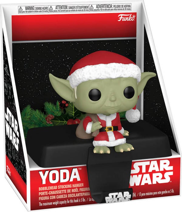 STAR WARS - porte chaussette de noël - Yoda