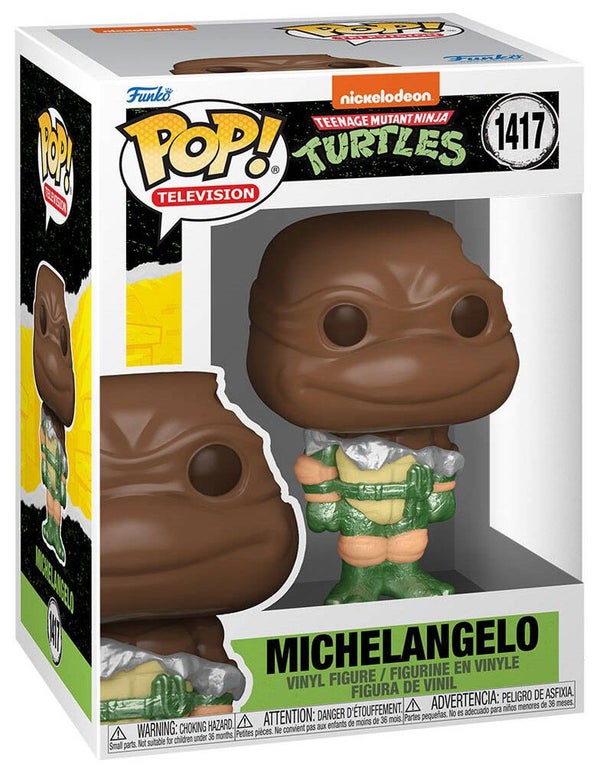TORTUE NINJA - pop 1417 - Michelangelo en chocolat (Pâques)