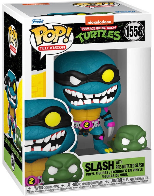 TORTUE NINJA - pop 1558 - Slash with pre-mutated slash