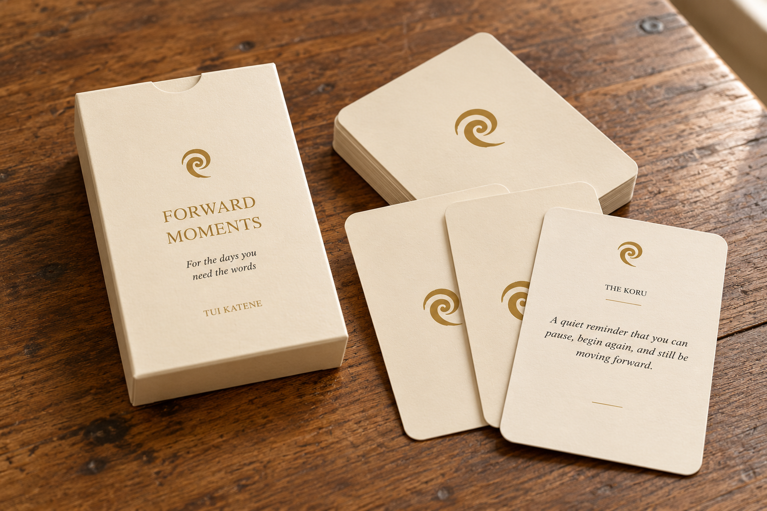 Tui Katene -  Forward Moments Quote Cards