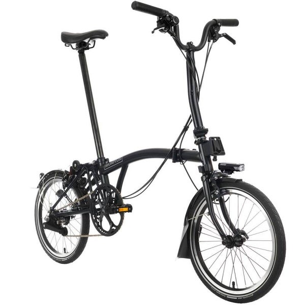Bicicleta brompton c line explore- 6 velocidades con luces
