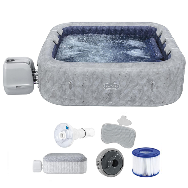 Bestway Lay-Z-Spa San Francisco HydroJet 6001Q - 230x230x71 cm - Piscina hidromasaje spa