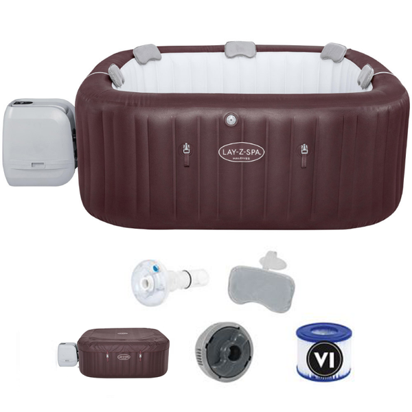 Bestway Lay-Z-Spa Maldives HydroJet Pro 6001U - 201x201x80 cm - Piscina hidromasaje spa