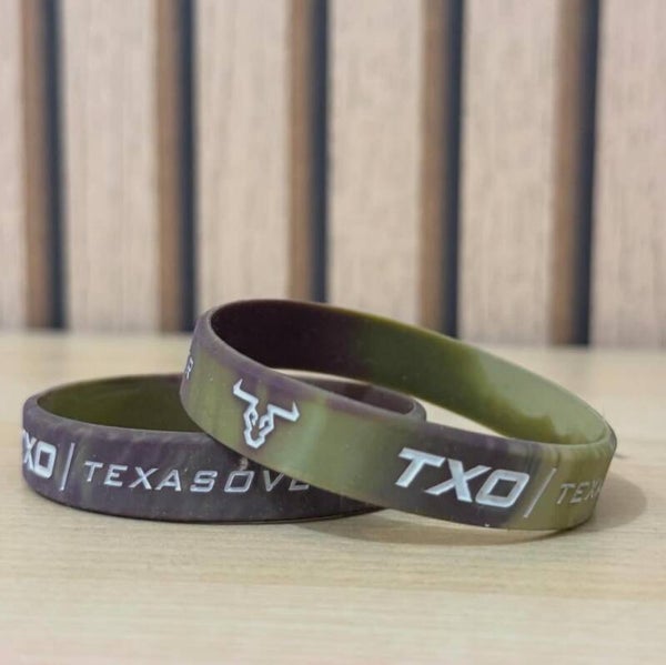 Pulseira de silicone Texas over