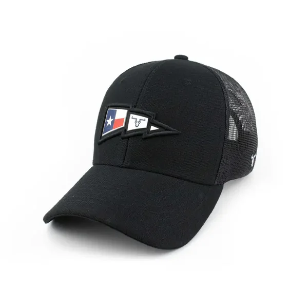 Boné Texas Over 6 Gomos, black